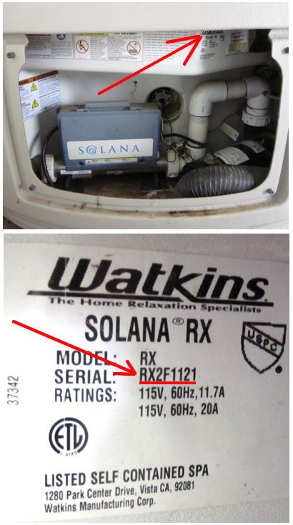 serial number solanaRX 04-