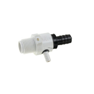 Barbed Adapter, Inlet 1/2in Male and Hose