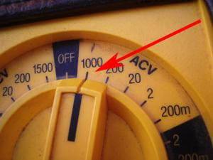 setting voltage meter for 230volt spa 300-