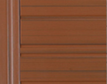 Middle Door Panel, Hot Spot Tempo (TEM), Synthetic Redwood